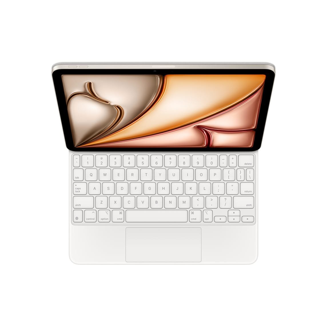 Magic Keyboard for iPad Air 11-inch (M2) – US English – White MJQJ3 - Image 3