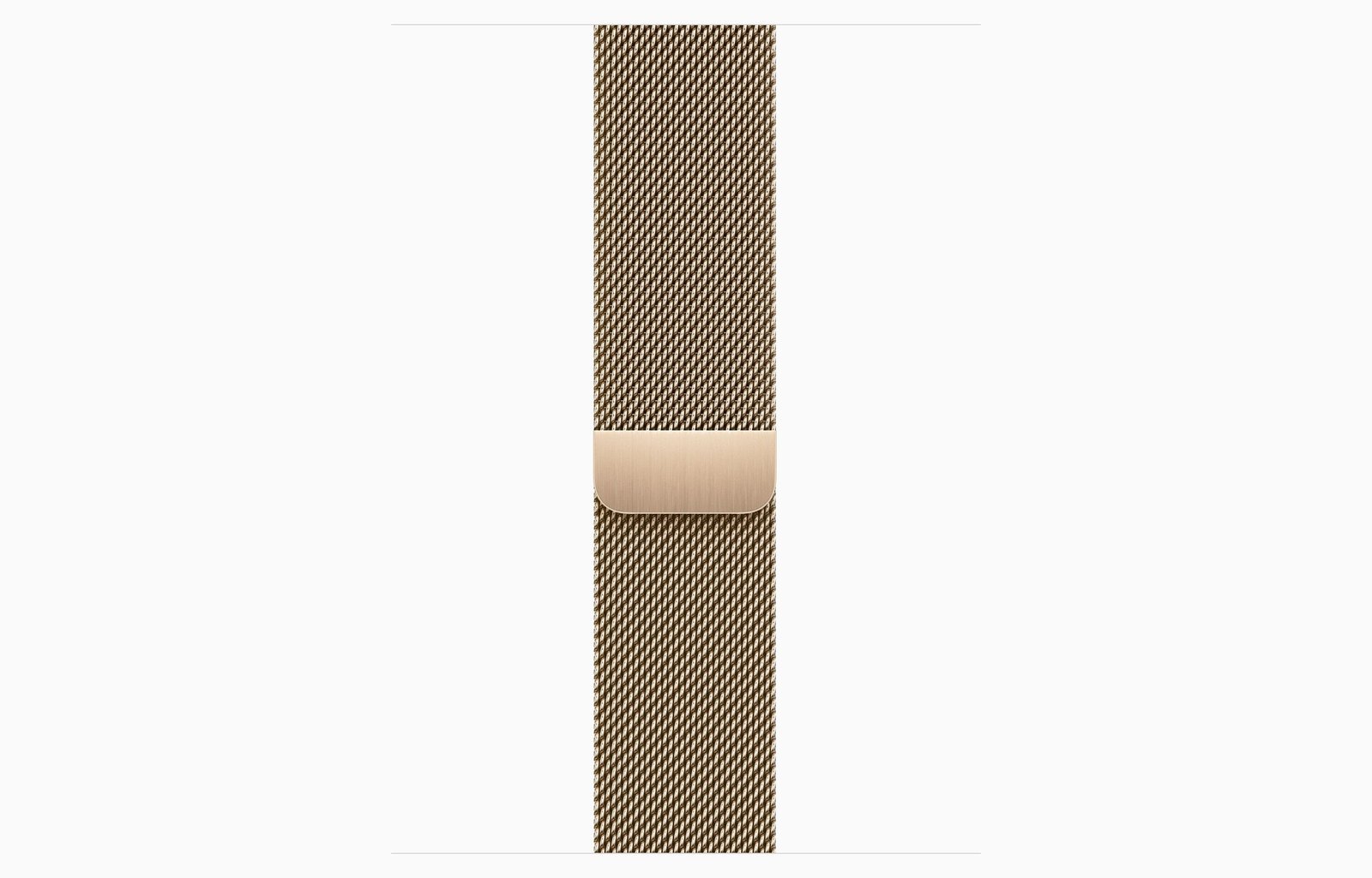 Apple Watch series 9 Gold Stainless Steel Case with Milanese Loop 45mm GPS + Cellular - Image 2