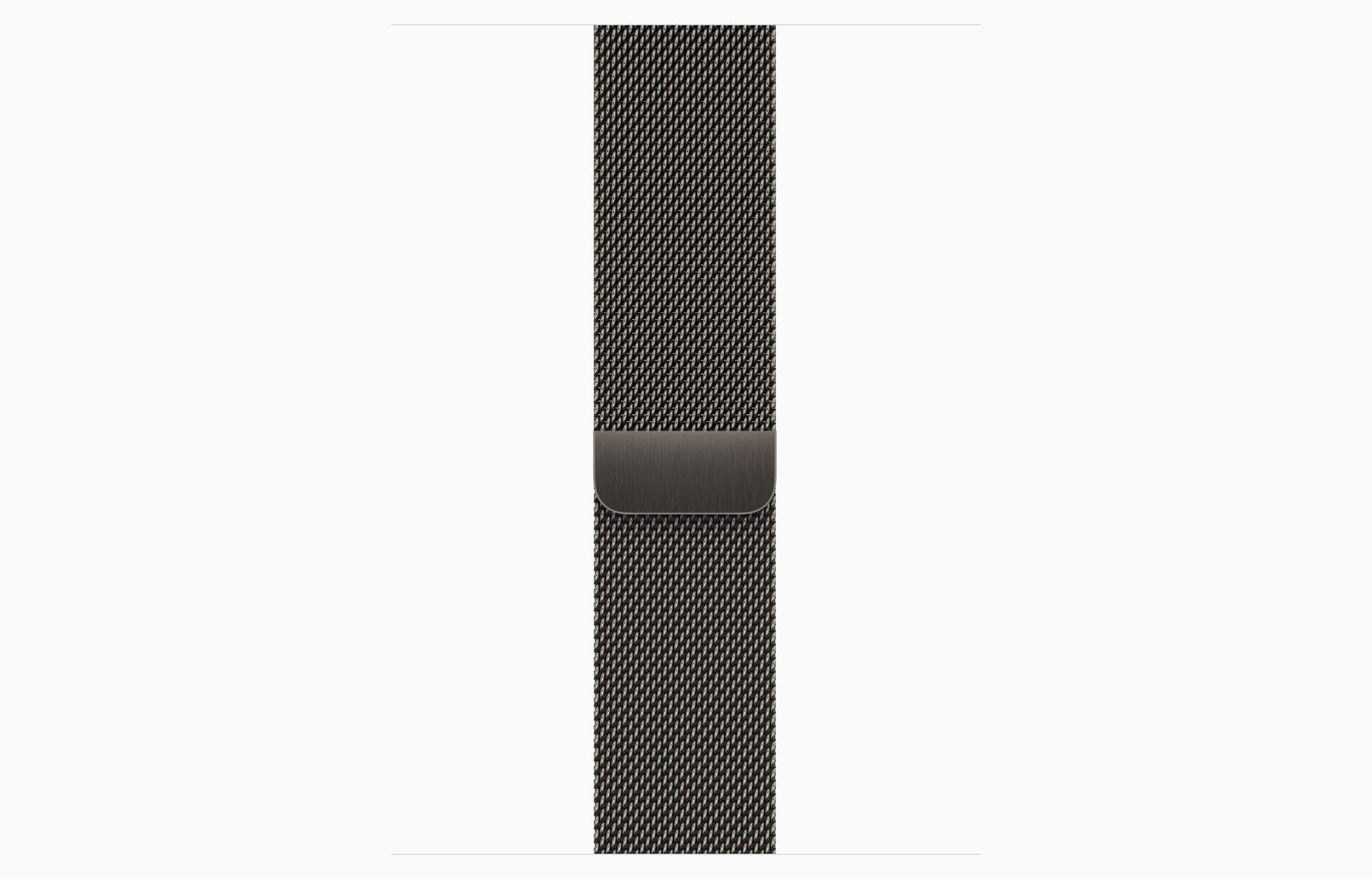 Apple Watch series 9 Graphite Stainless Steel Case with Milanese Loop 45mm GPS + Cellular - Image 2