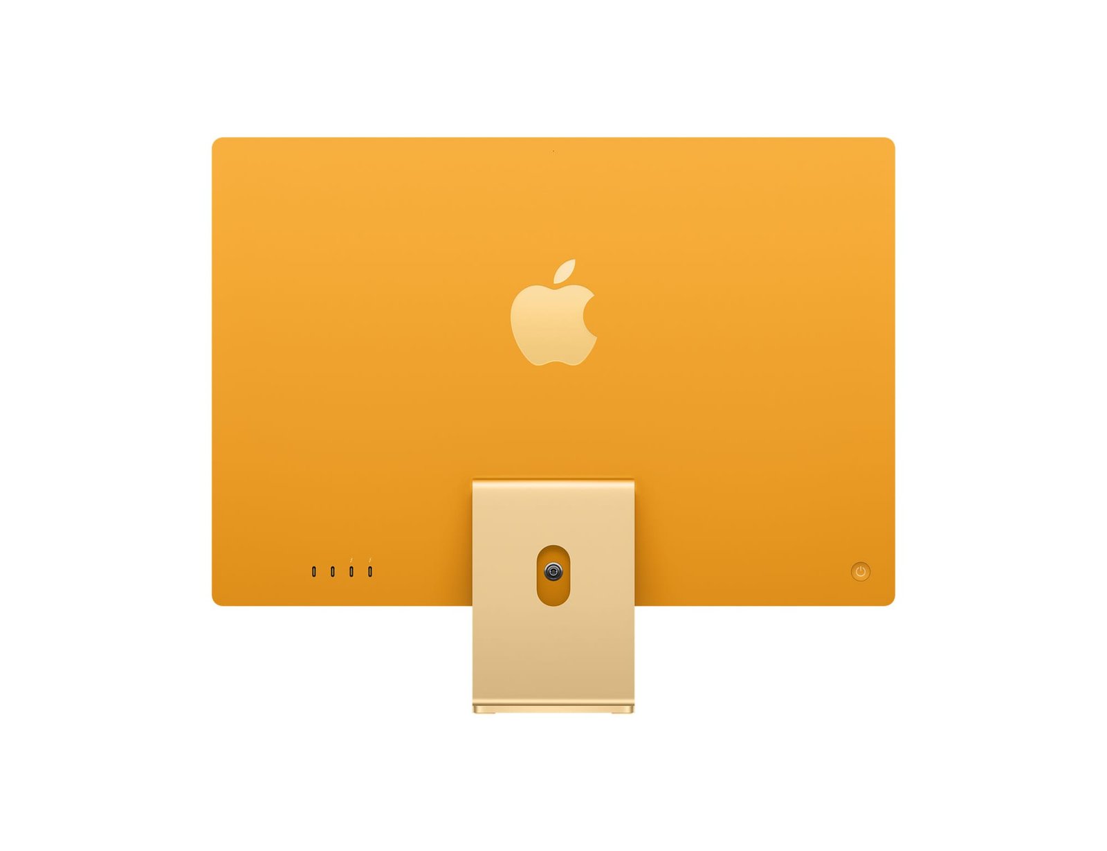 Yellow 24‑inch iMac with Apple M1 chip – Z12S - Image 2